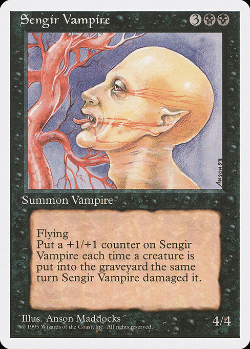 Sengir Vampire (160) - Fourth Edition - Game On