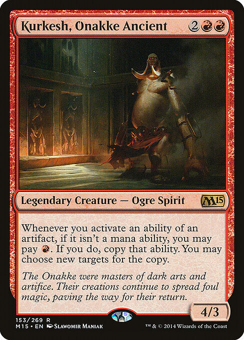 Kurkesh, Onakke Ancient (153) (Foil) - Magic 2015 - Game On