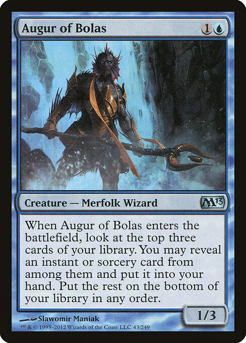 Augur of Bolas (43) (Foil) - Magic 2013 - Game On