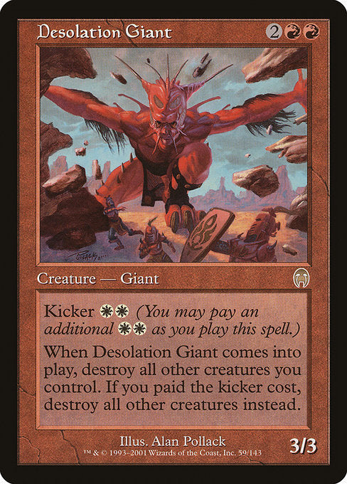 Desolation Giant (59) (Foil) - Apocalypse - Game On