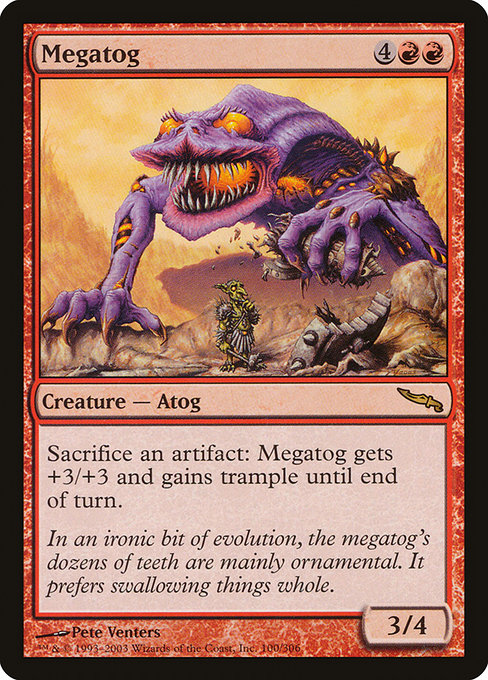 Megatog (100) (Foil) - Mirrodin - Game On