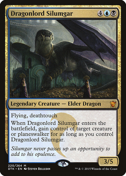 Dragonlord Silumgar (220) (Foil) - Dragons of Tarkir - Game On