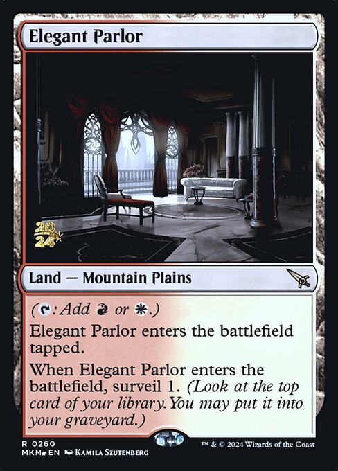 Elegant Parlor (260s) (Foil) - Murders at Karlov Manor Promos - Game On