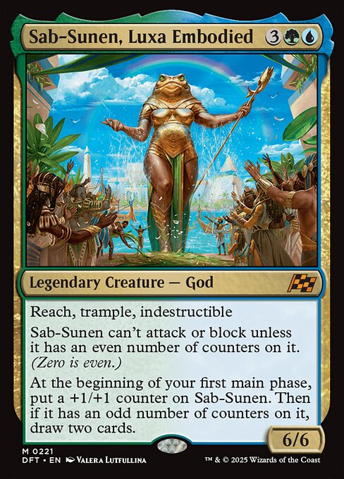 Sab-Sunen, Luxa Embodied (221) (Foil) - Aetherdrift - Game On