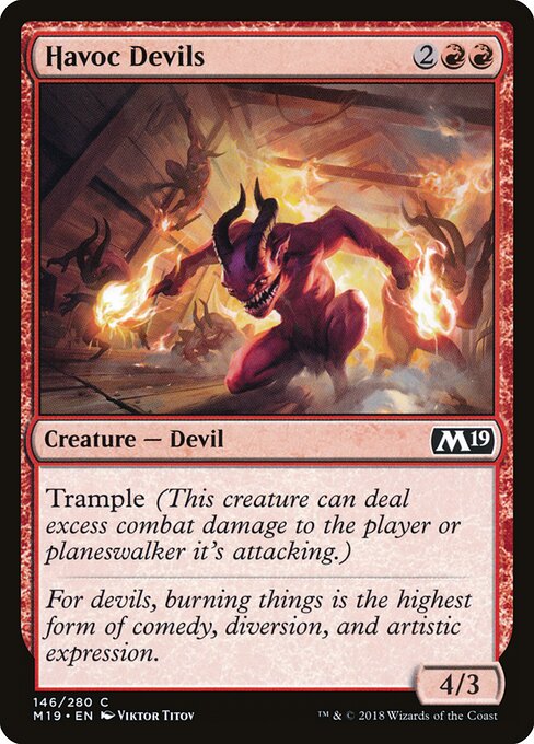 Havoc Devils (146) - Core Set 2019 - Game On