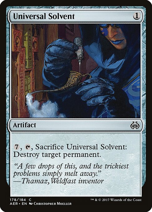 Universal Solvent (178) (Foil) - Aether Revolt - Game On