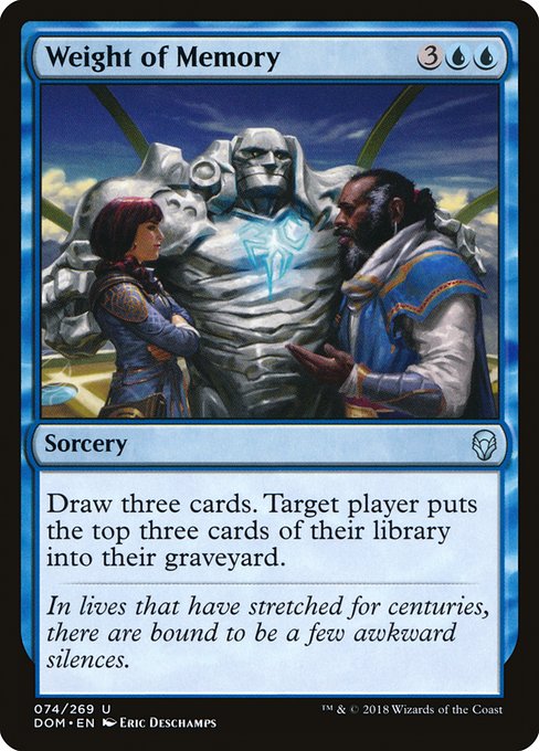 Weight of Memory (74) (Foil) - Dominaria - Game On