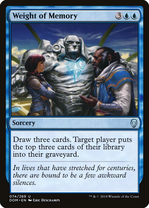 Weight of Memory (74) - Dominaria - Game On