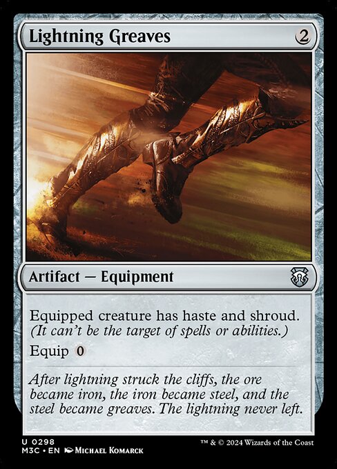 Lightning Greaves (298) - Modern Horizons 3 Commander - Game On