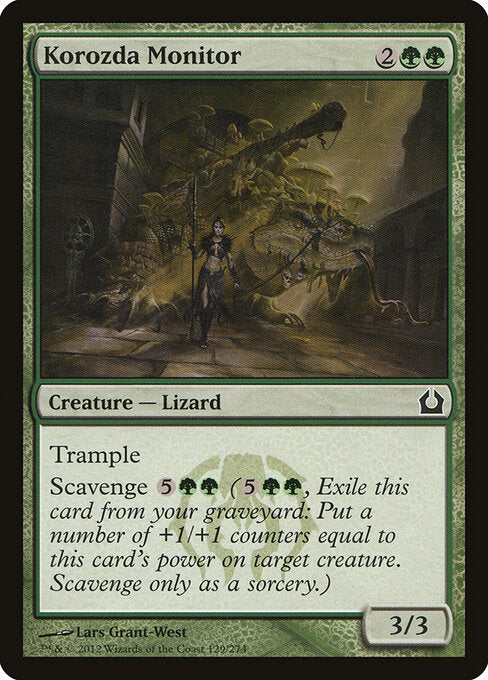 Korozda Monitor (129) (Foil) - Return to Ravnica - Game On