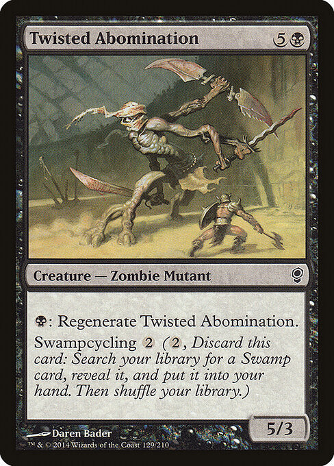 Twisted Abomination (129) (Foil) - Conspiracy - Game On