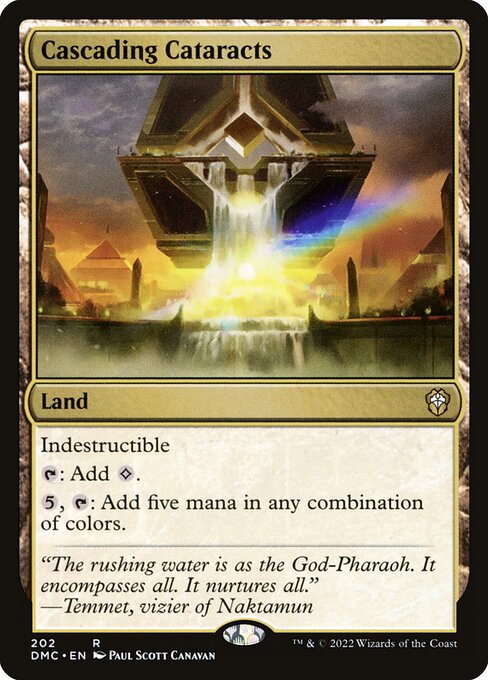 Cascading Cataracts (202) - Dominaria United Commander - Game On