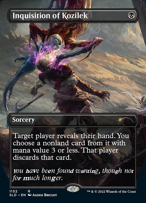 Inquisition of Kozilek (1152) - BORDERLESS - FULL ART - Secret Lair Drop - Game On