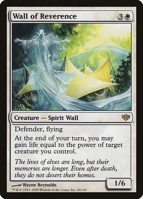 Wall of Reverence (20) - Conflux - Game On