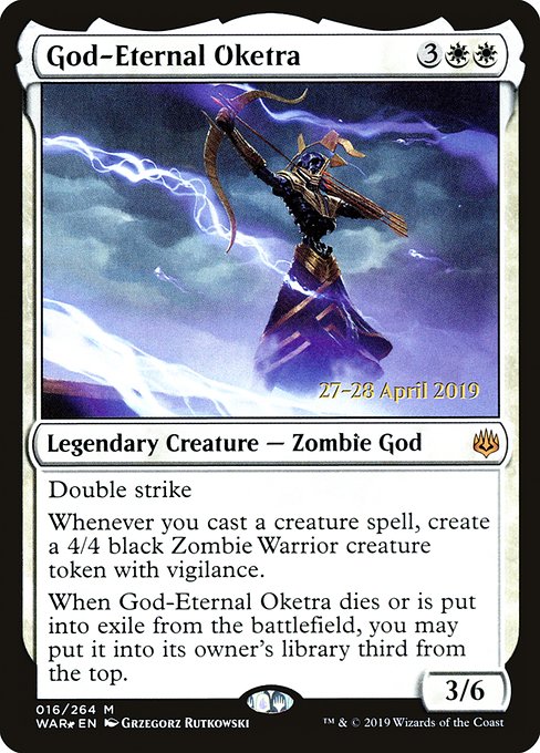 God-Eternal Oketra (16s) (Foil) - War of the Spark Promos - Game On