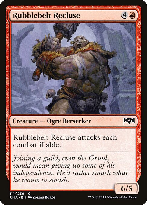 Rubblebelt Recluse (111) (Foil) - Ravnica Allegiance - Game On
