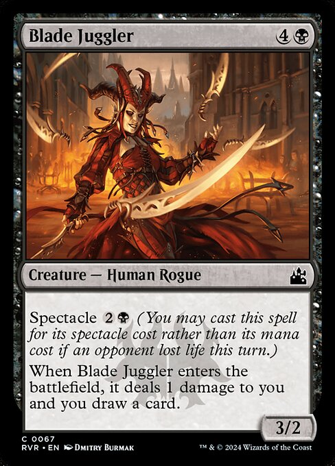 Blade Juggler (67) (Foil) - Ravnica Remastered - Game On