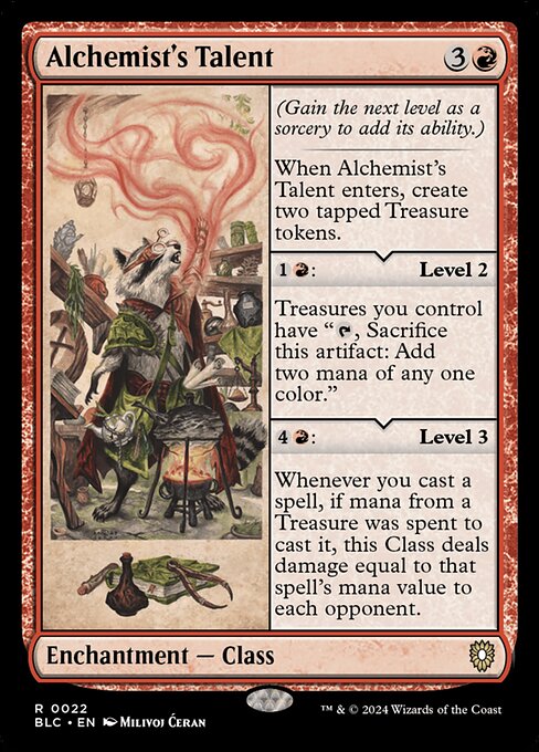Alchemist's Talent (22) - Bloomburrow Commander - Game On