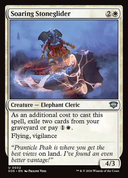 Soaring Stoneglider (32) - Secrets of Strixhaven - Game On