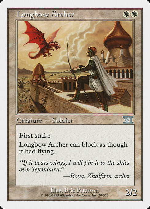 Longbow Archer (30) - Classic Sixth Edition - Game On