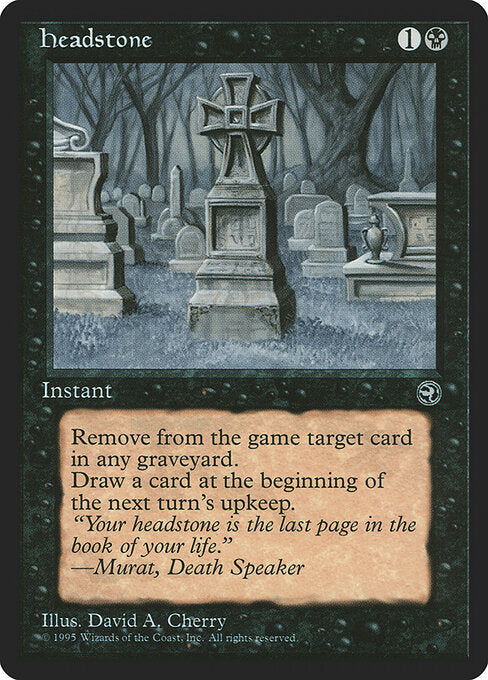 Headstone (52) - Homelands - Game On