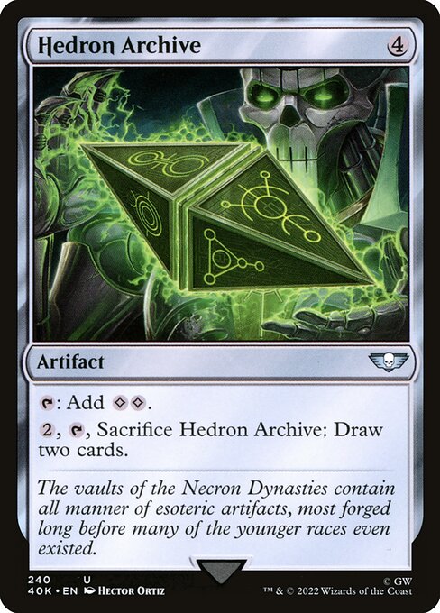 Hedron Archive (240) - Warhammer 40,000 Commander - Game On