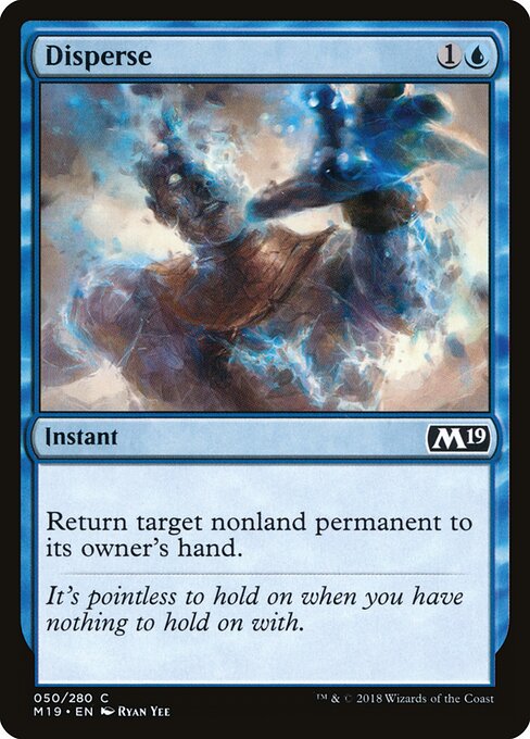 Disperse (50) (Foil) - Core Set 2019 - Game On