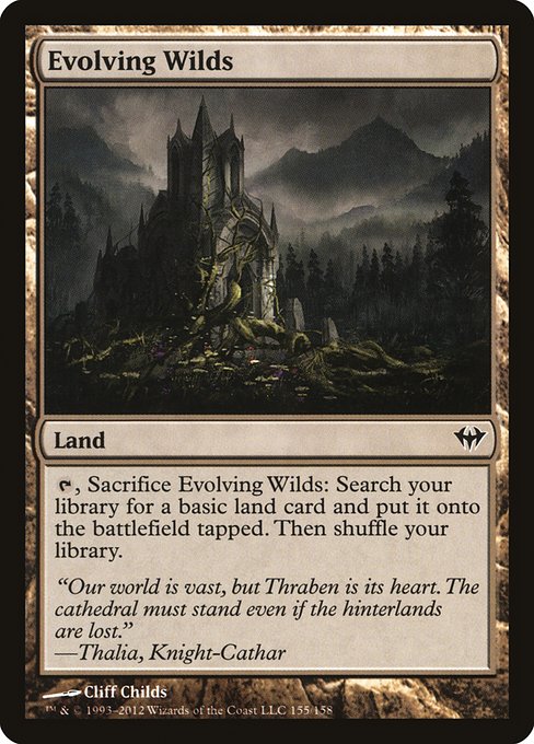 Evolving Wilds (155) (Foil) - Dark Ascension - Game On