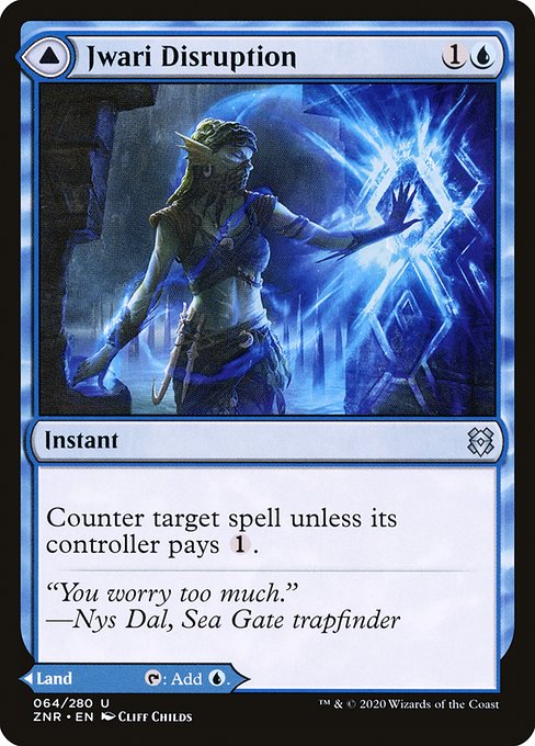 Jwari Disruption // Jwari Ruins (64) (Foil) - Zendikar Rising - Game On