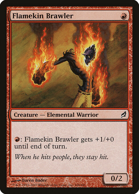 Flamekin Brawler (166) - Lorwyn - Game On