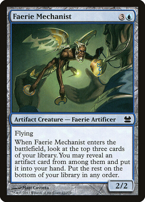 Faerie Mechanist (45) (Foil) - Modern Masters - Game On