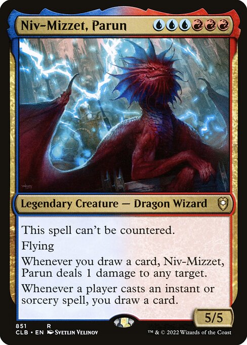 Niv-Mizzet, Parun (851) - Commander Legends: Battle for Baldur's Gate - Game On