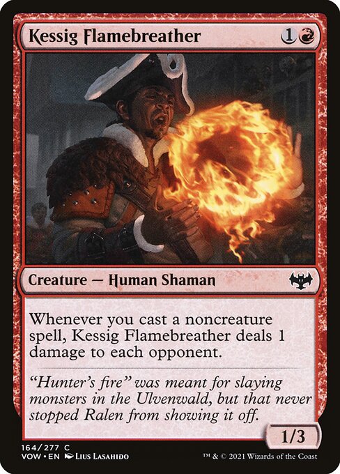 Kessig Flamebreather (164) (Foil) - Innistrad: Crimson Vow - Game On