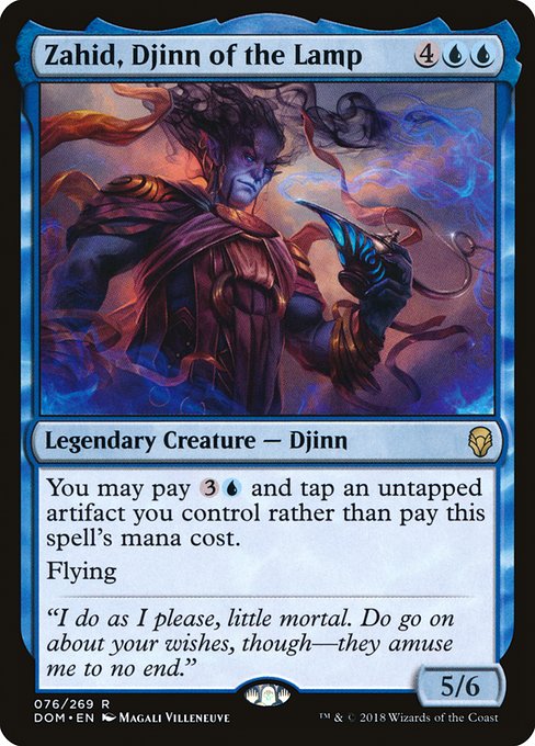 Zahid, Djinn of the Lamp (76) (Foil) - Dominaria - Game On