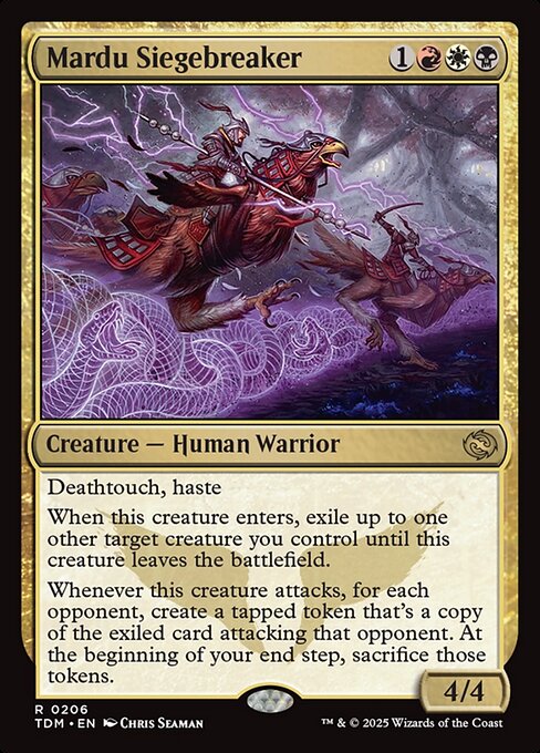 Mardu Siegebreaker (206) - Tarkir: Dragonstorm - Game On
