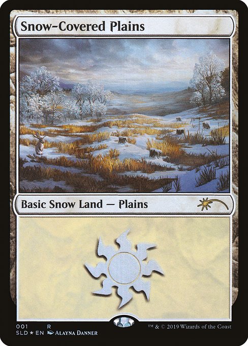Snow-Covered Plains (1) (Foil) - Secret Lair Drop - Game On