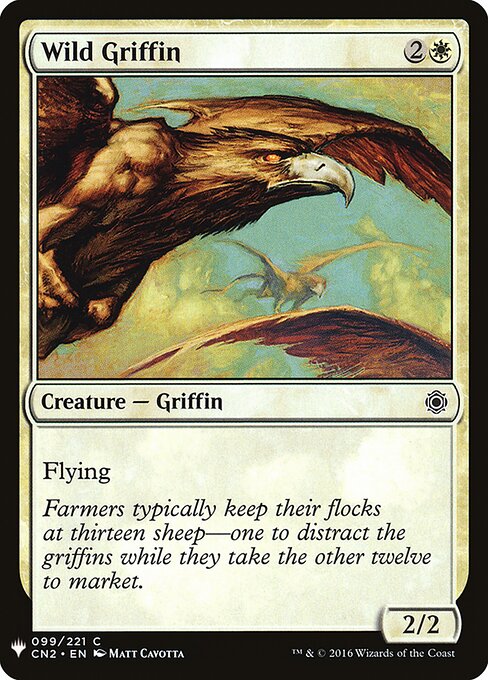 Wild Griffin (CN2-99) - The List - Game On