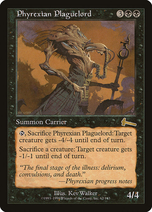 Phyrexian Plaguelord (62) - Urza's Legacy - Game On