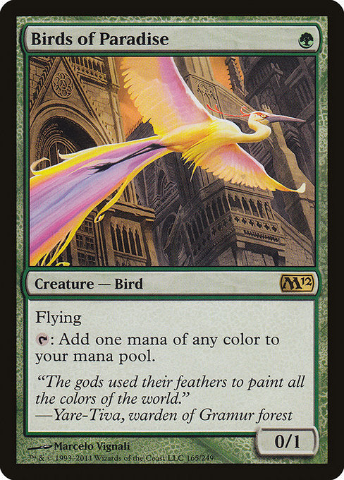 Birds of Paradise (165) - Magic 2012 - Game On