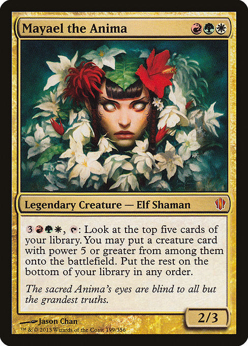 Mayael the Anima (199) - Commander 2013 - Game On