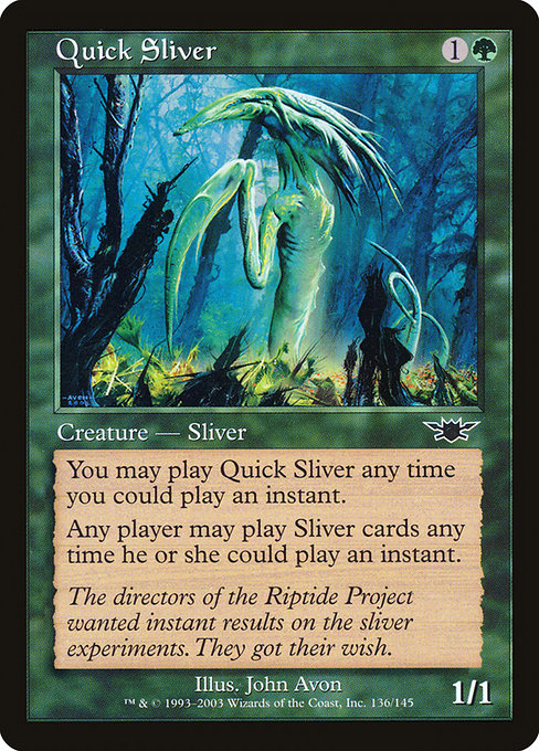 Quick Sliver (136) (Foil) - Legions - Game On