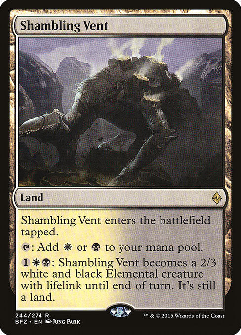 Shambling Vent (244) - Battle for Zendikar - Game On