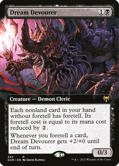 Dream Devourer (352) - EXTENDED ART (Foil) - Kaldheim - Game On