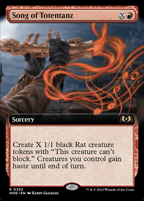 Song of Totentanz (353) - EXTENDED ART - Wilds of Eldraine - Game On