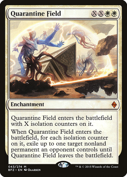 Quarantine Field (43) - Battle for Zendikar - Game On