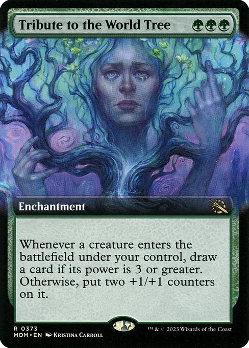 Tribute to the World Tree (373) - EXTENDED ART - March of the Machine - Game On