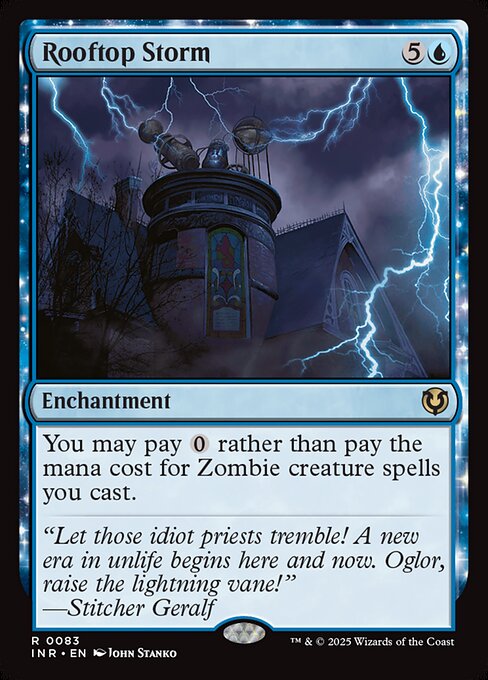 Rooftop Storm (83) - Innistrad Remastered - Game On