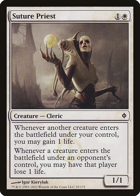 Suture Priest (25) - New Phyrexia - Game On