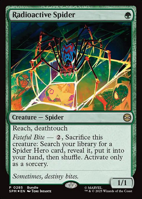 Radioactive Spider (285) (Foil) - Marvel's Spider-Man - Game On