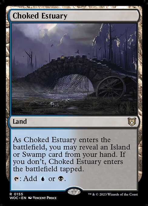 Choked Estuary (155) - Wilds of Eldraine Commander - Game On